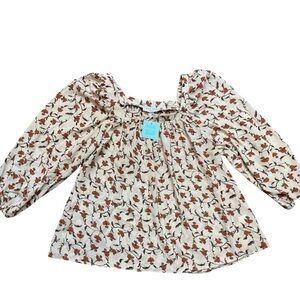 Hayden Los Angeles Floral Top NWT